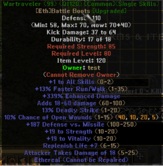 Socketed Result