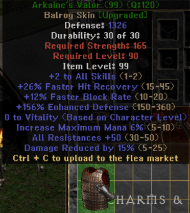 Arkaine's Valor - Item Upgrade D2TM Season 25