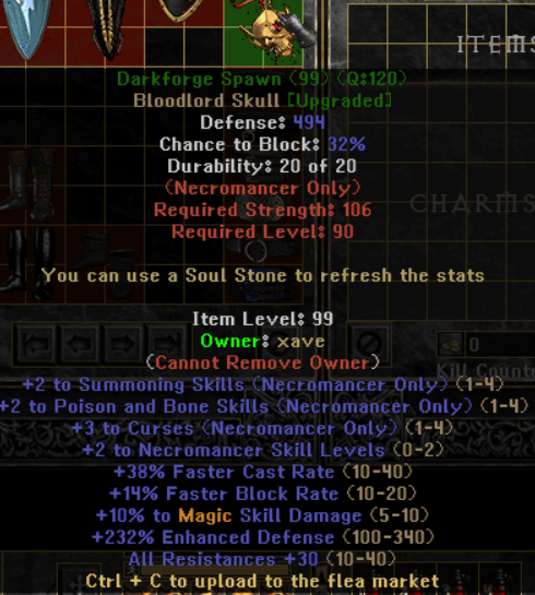 Darkforge Spawn - Item Upgrade D2TM Season 25