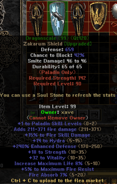 Dragonscale - Item Upgrade D2TM Season 25