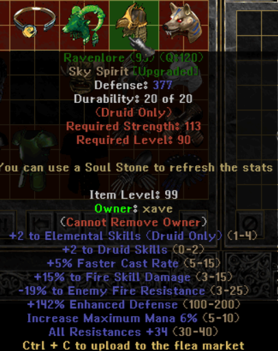 Ravenlore - Item Upgrade D2TM Season 25