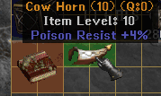 Cow Horn
